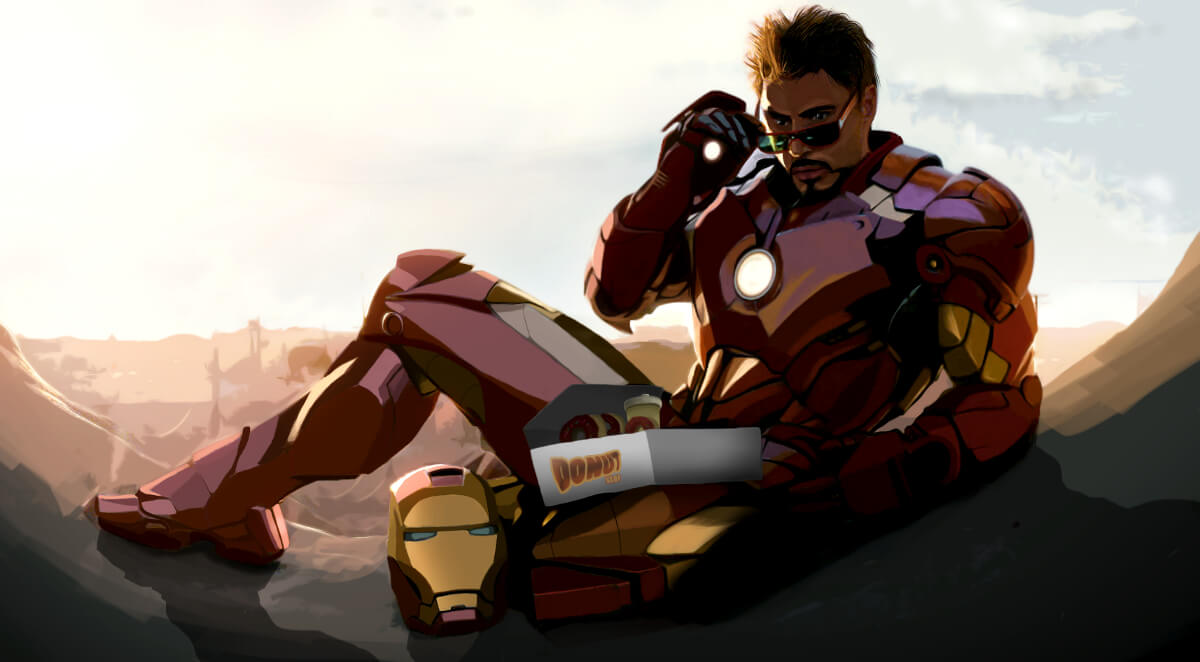 Tony Stark, Iron Man or Jesus?